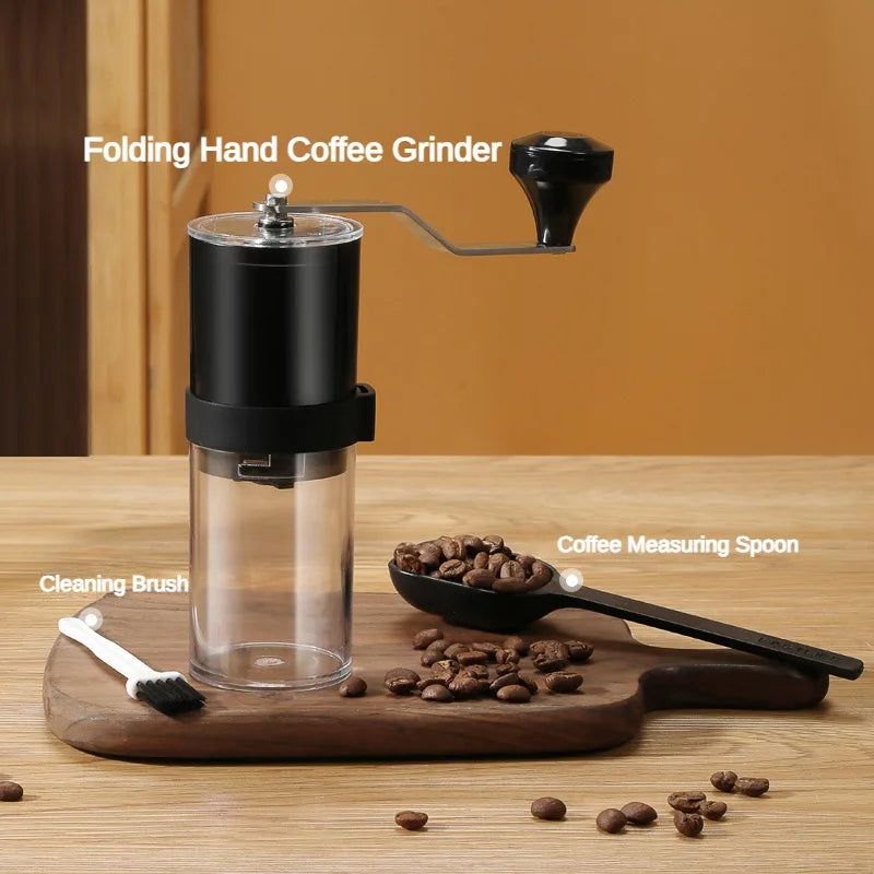Bearing Adjustable Coffeebe Manual Coffee Grinder Ceramic Grinding Core Professional Double Hand Crank Coffee Grinder CoffeeBean
