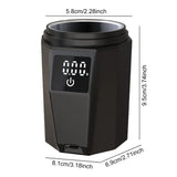 Coffee Weighting LCD Kitchen Espresso Drip Coffee Electronic Weighing Scale Coffee Dosing Cup Compatible with 58mm Portafilter