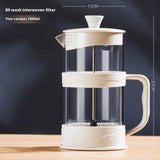 GIANXI Hand Press Coffee Maker Multi-function Filter Coffee Maker Home Brewing Coffee Maker Tea Filter Cold Brew Pot