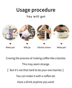 Coffee Moka pot 150ml Classic Italian Espresso Maker Extraction Hand Brewing coffee Pot Barista Coffee Machine Coffee Utensil