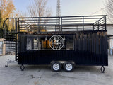 Restaurant Shipping Bar Movable Container Modular Kitchen Office Shipping Container Office Restaurant