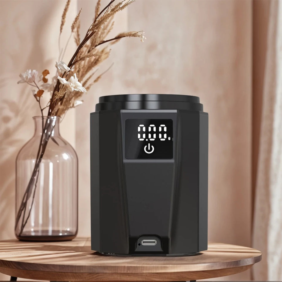 Coffee Weighting LCD Kitchen Espresso Drip Coffee Electronic Weighing Scale Coffee Dosing Cup Compatible with 58mm Portafilter