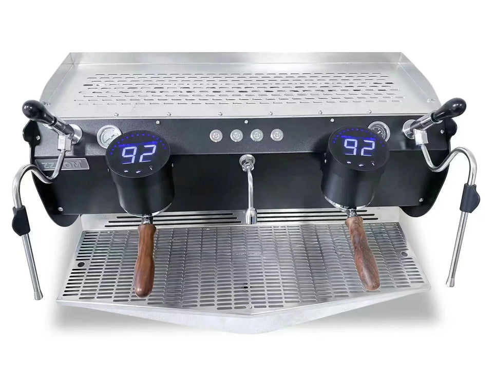 Commercial Espresso Coffee Machine with Milk Frother Steam Wand Coffee Machine for Business for Cappuccino and Latte