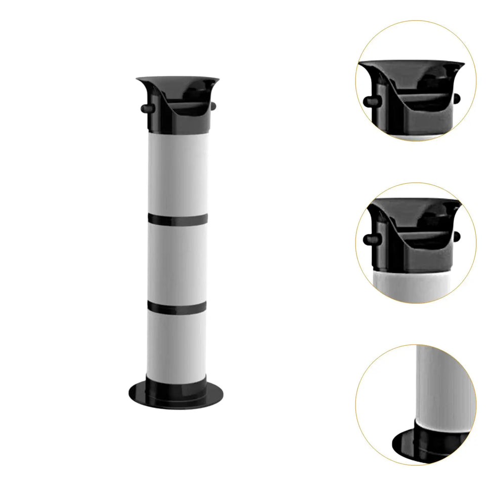 Coffee Knock Box Practical Espresso Dump Bin Collection Box Floor Standing Knockbox for Kitchen Coffee Shop Household Restaurant