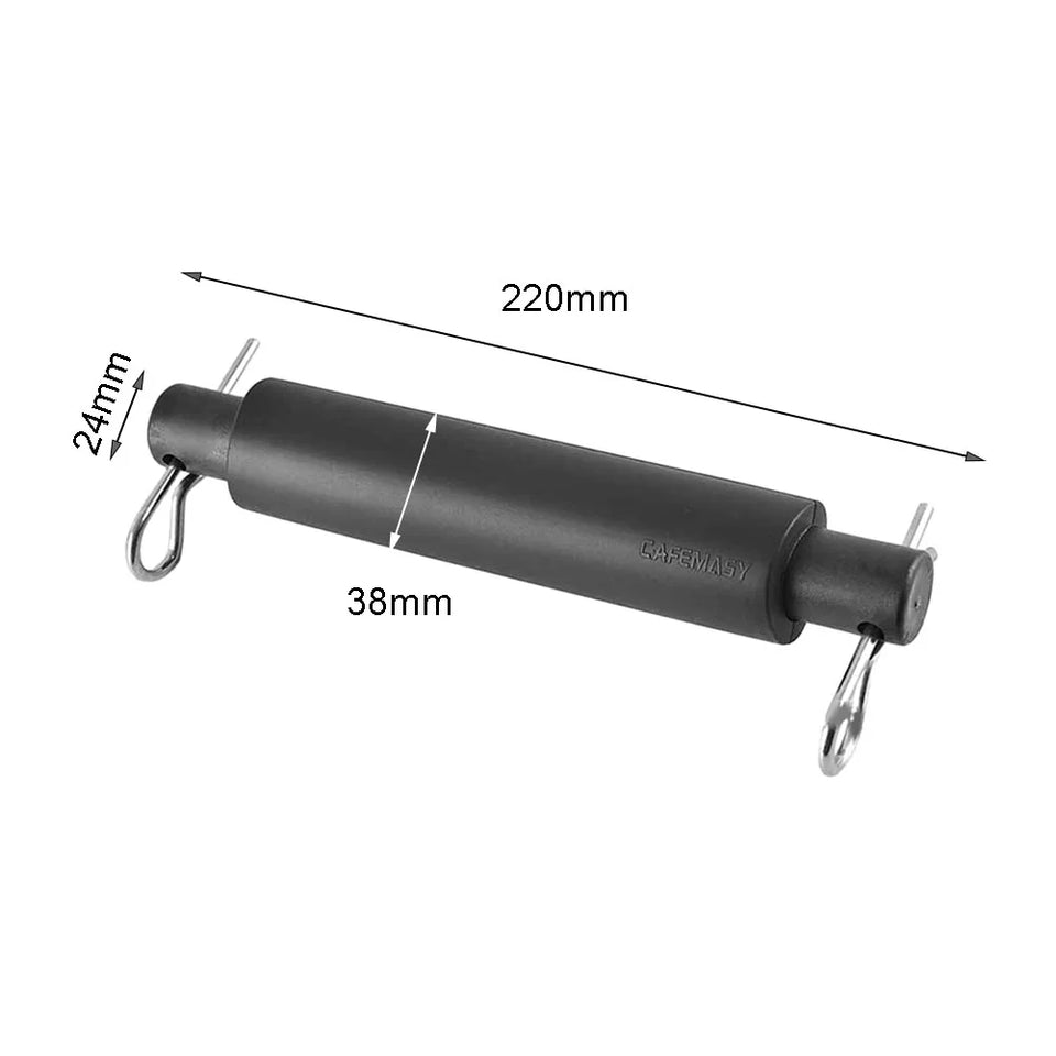 Commercial Knock Box Large Capacity Barista Standing Coffee Knock Box Includes Barista Cloth And Trash Bag For Cafe Use