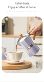 Coffee Moka pot 150ml Classic Italian Espresso Maker Extraction Hand Brewing coffee Pot Barista Coffee Machine Coffee Utensil