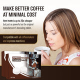 Coffee Machine Cleaner Descaler Tablets - 8 Count, Compatible With Nespresso, Keurig, Ninja, Delonghi, Miele, Coffee Maker Pot