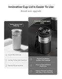 Coffee Cup Cold And Hot Insulated With Filter Chamber Office And Leisure Stainless Steel Cup  Ice Cubes Hold