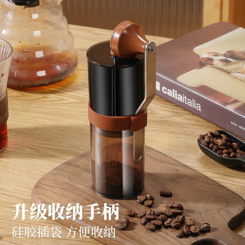 Bearing Adjustable Coffeebe Manual Coffee Grinder Ceramic Grinding Core Professional Double Hand Crank Coffee Grinder CoffeeBean