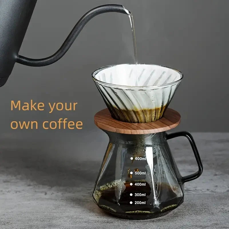〔YY32〕Coffee Filter Stand Pour Over Filter Stand Cone Coffee Dripper Holder Rack Wooden For Origami Coffee Filter Cup Holder
