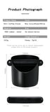 Coffee Knock Box For Grind Waste Grounds Dump Anti-slip Pad Shock-Absorbent With Removable Bar Espresso Maker Cafe Barista Tools