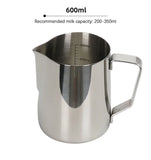 Coffee Milk Frothing Jug Latte Art Milk Frother Pitcher Stainless Steel Measurement Jug Espresso Barista Tool Coffee Accessories