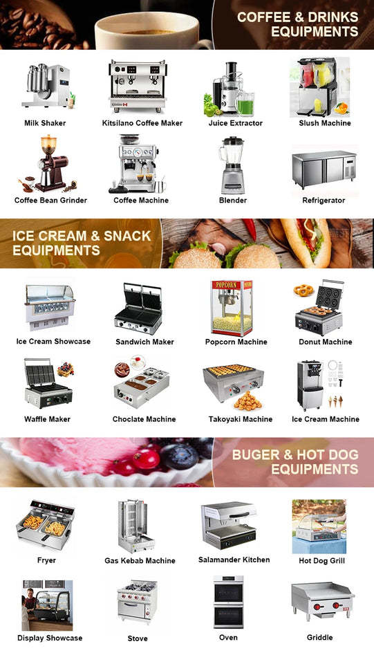 Mobile Snack Business Truck Small Food Trailer Vending Cart