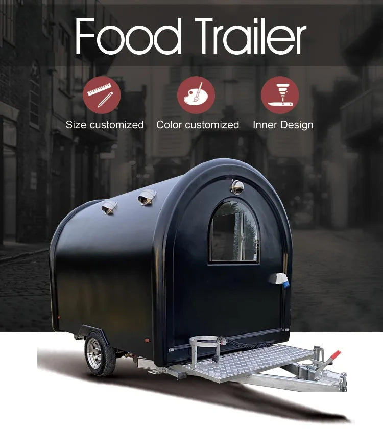 Mobile Snack Business Truck Small Food Trailer Vending Cart