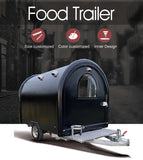 Mobile Snack Business Truck Small Food Trailer Vending Cart