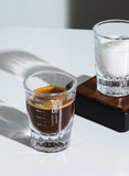 Bincoo Espresso Measuring Cup, Glass Espresso Extraction Cup, Ounce with Scale, Small Milk Cup, Milk Can, Coffee Cup, 50ml