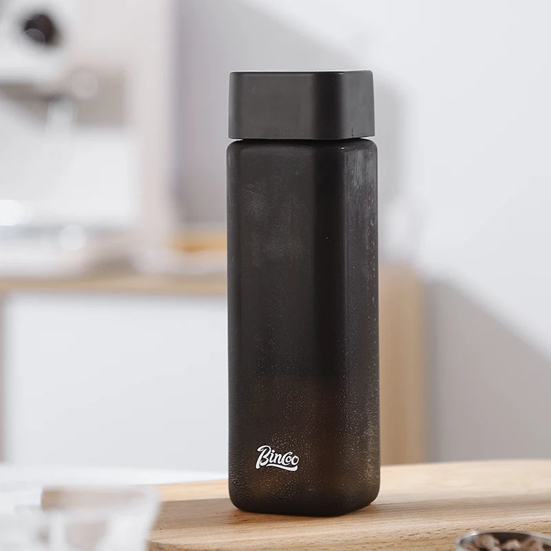BINCOO Cold brew coffee pot with accompanying coffee cup, portable cold brew cup, Tritan water cup, cold brew pot, cold brew tea