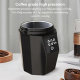 Coffee Weighting LCD Kitchen Espresso Drip Coffee Electronic Weighing Scale Coffee Dosing Cup Compatible with 58mm Portafilter