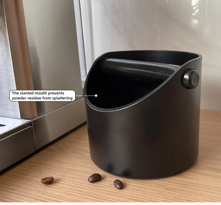 Coffee Knock Box For Grind Waste Grounds Dump Bin Anti-slip Pads Shock-Absorbent With Removable Bar Espresso Maker Barista Tools