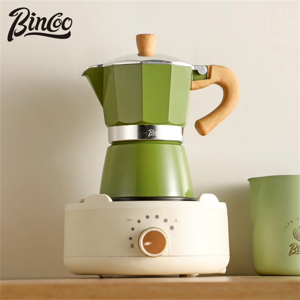 Coffee Moka pot 150ml Classic Italian Espresso Maker Extraction Hand Brewing coffee Pot Barista Coffee Machine Coffee Utensil