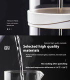 GIANXI Hand Press Coffee Maker Multi-function Filter Coffee Maker Home Brewing Coffee Maker Tea Filter Cold Brew Pot