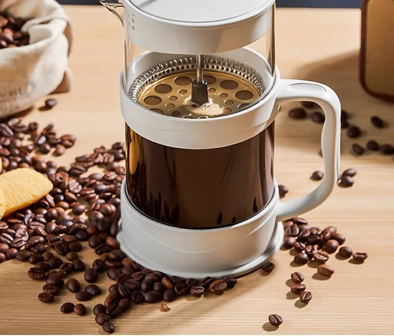 GIANXI Hand Press Coffee Maker Multi-function Filter Coffee Maker Home Brewing Coffee Maker Tea Filter Cold Brew Pot