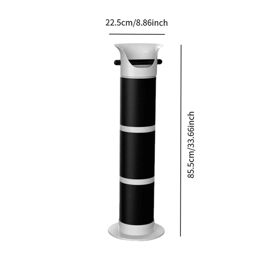 Coffee Knock Box Practical Espresso Dump Bin Collection Box Floor Standing Knockbox for Kitchen Coffee Shop Household Restaurant