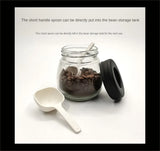 Coffee Measuring Spoon Dual-purpose Bean Spoon Pressed Powder Spoon Coffee Stirrer Machine Coffeeware Coffee Scoops Coffeeware