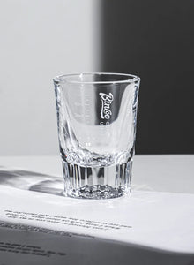 Bincoo Espresso Measuring Cup, Glass Espresso Extraction Cup, Ounce with Scale, Small Milk Cup, Milk Can, Coffee Cup, 50ml