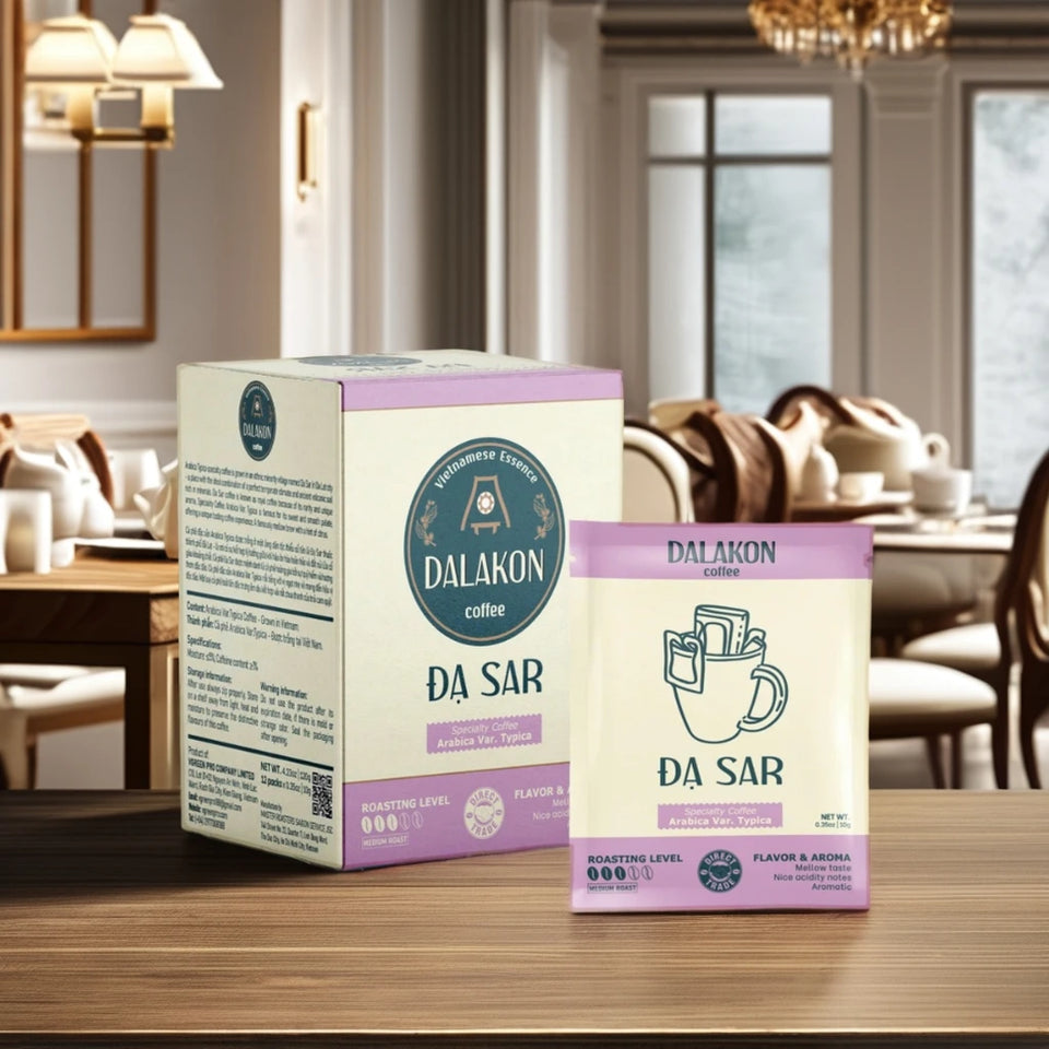 100% Traditional Ground Drip Coffee Caffeinated Box Packaging  Roasted Arabica Bean Coffee Light Roast Acidic Taste