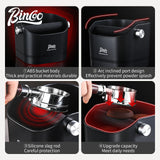 Bincoo Coffee Knock Box Espresso Grounds Container Dump Bin Bucket Anti Slip Powder Beveled Residue Home Cafe Bar Barista Tools