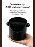Coffee Knock Box For Grind Waste Grounds Dump Anti-slip Pad Shock-Absorbent With Removable Bar Espresso Maker Cafe Barista Tools
