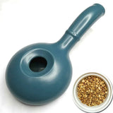 1pc Ceramic Coffee Roaster Home Roasting Pot Hand Crank Bean Roaster Free Coffee Raw Beans
