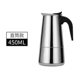 Coffee Maker Moka Pot 50ml-600ml Stainless Steel Cafe Percolator Maker, Italian Coffee Machine Fit Induction Cookers Coffeeware