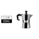 Coffee Maker Moka Pot 50ml-600ml Stainless Steel Cafe Percolator Maker, Italian Coffee Machine Fit Induction Cookers Coffeeware