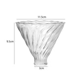 Coffee Dripper V Shaped Pour Over Coffee Pot Hand Brewing Pots Coffee Filter Cup Coffee Kettle Dripper Stand Coffee Maker Set