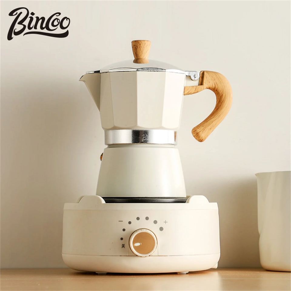 Coffee Moka pot 150ml Classic Italian Espresso Maker Extraction Hand Brewing coffee Pot Barista Coffee Machine Coffee Utensil