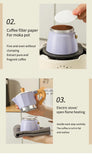Coffee Moka pot 150ml Classic Italian Espresso Maker Extraction Hand Brewing coffee Pot Barista Coffee Machine Coffee Utensil