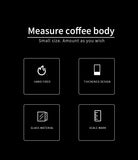 Bincoo Espresso Measuring Cup, Glass Espresso Extraction Cup, Ounce with Scale, Small Milk Cup, Milk Can, Coffee Cup, 50ml
