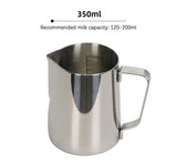Coffee Milk Frothing Jug Latte Art Milk Frother Pitcher Stainless Steel Measurement Jug Espresso Barista Tool Coffee Accessories