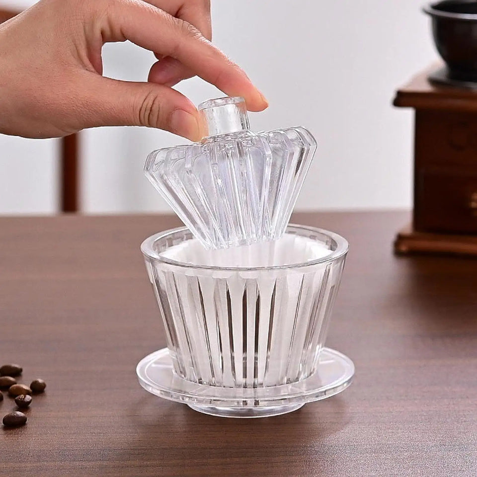 Coffee Filter Assistant Reusable Coffee Filter Shaper for Home Office Travel