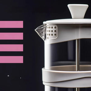 GIANXI Hand Press Coffee Maker Multi-function Filter Coffee Maker Home Brewing Coffee Maker Tea Filter Cold Brew Pot