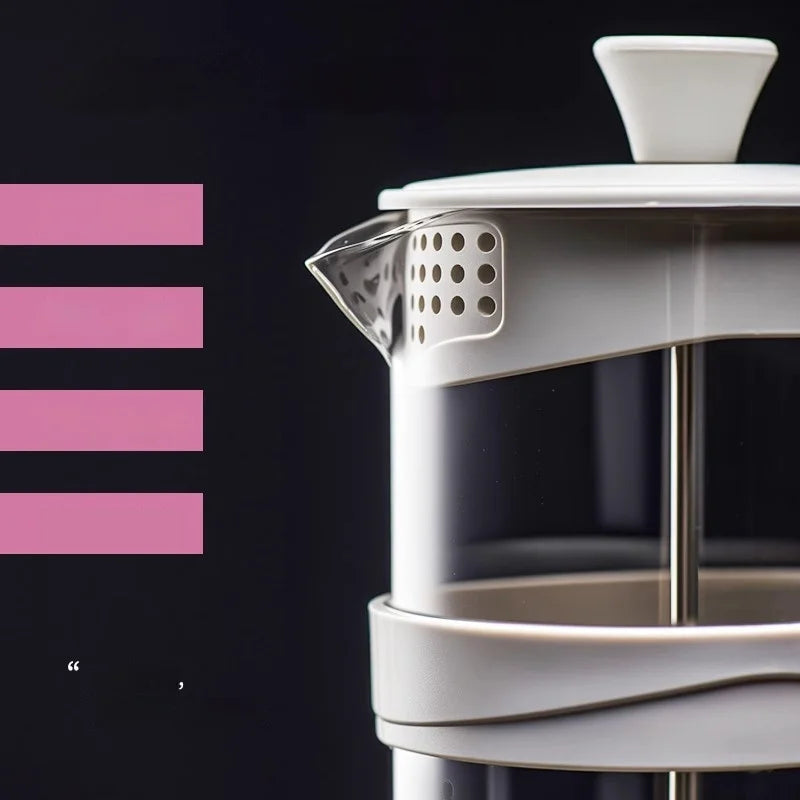 GIANXI Hand Press Coffee Maker Multi-function Filter Coffee Maker Home Brewing Coffee Maker Tea Filter Cold Brew Pot