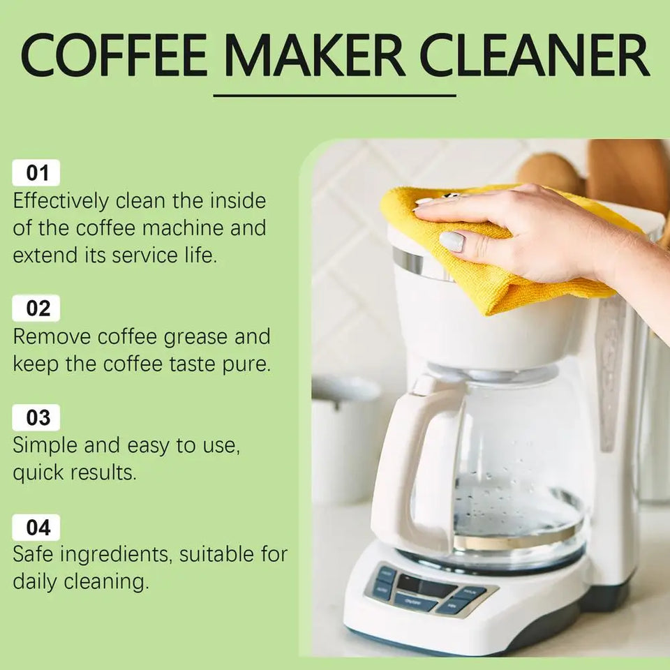 Coffee Machine Cleaner 100ml Espresso Coffee Maker Cleaner Coffee Maker Liquid Cleaner Descaler Beverage Stain Remover