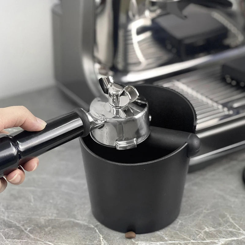 Coffee Knock Box Grind Dump Bin Grounds Container Bucket For Delonghi Breville Barista Tools  Espresso Machine Accessories