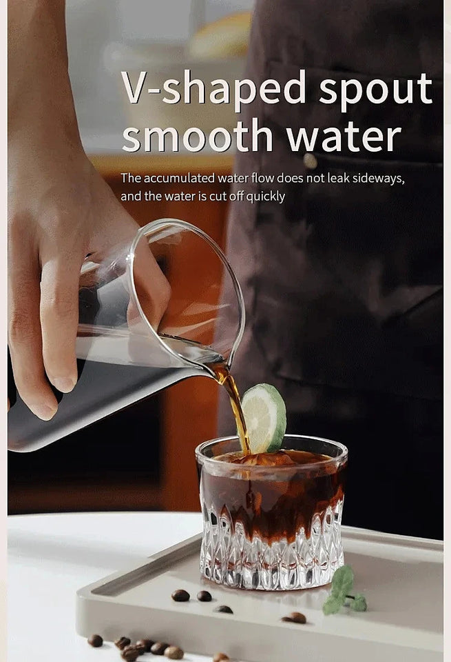 Protable Glass Drip Filter Ice Drop Coffee Maker Cold Brew Dutch Coffee Maker Pot Specialized Barista with 100pcs Filter Paper