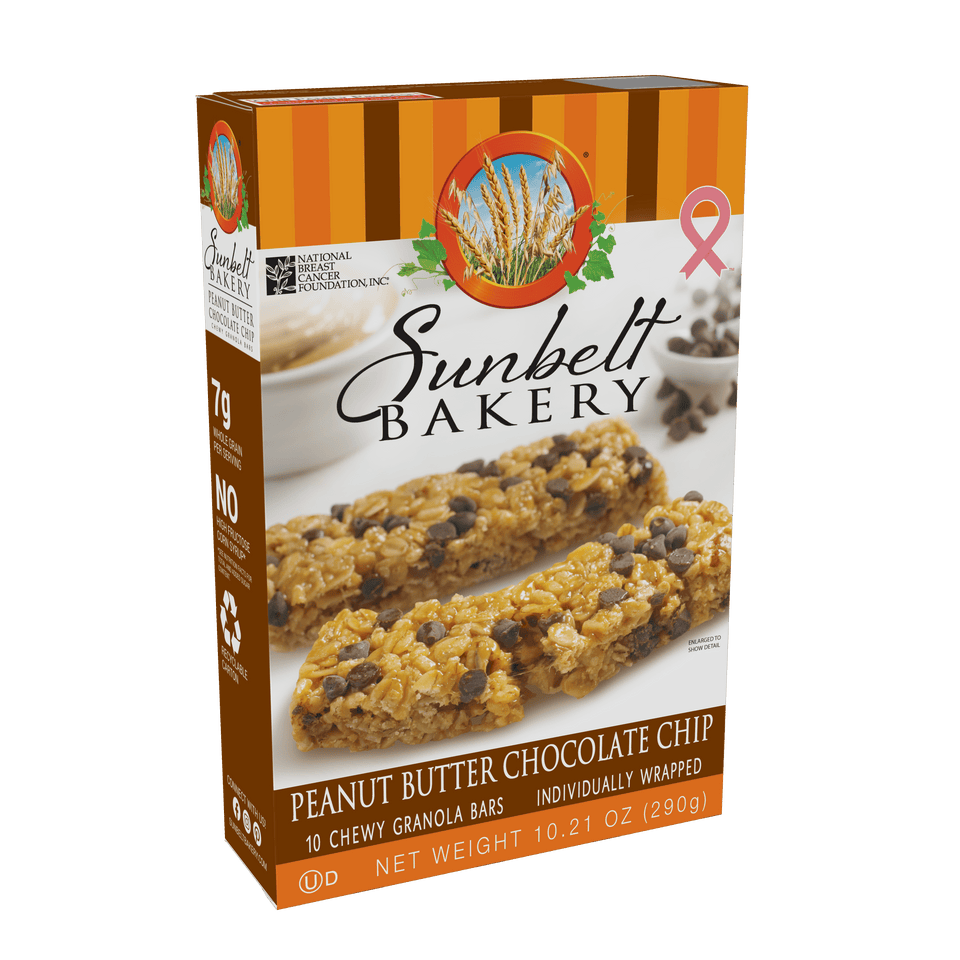Chewy Granola Bars, Peanut Butter Chocolate Chip, 10 Ct