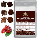 Volcanic Cult 5 lb Whole Bean & Ground Coffee - Bulk Arabica Variety Pack (Vanuatu, Sumatra, Ethiopia, Brazil, Colombia, Kenya)