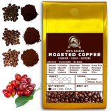 Volcanic Cult 16 oz Whole Bean & Ground Coffee - Single-Origin Arabica from Vanuatu, Sumatra, Ethiopia, Brazil, Kenya, Colombia (Light/Medium/Dark Roast)
