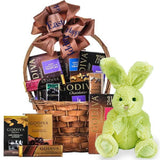 Easter Dream Gourmet Chocolate Basket with Bunny, 8 Inch
